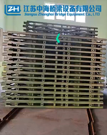 গ্যালভানাইজড স্টিল স্ট্রাকচার ব্রিজ পোর্টেবল 3.2m-3.7m Q345 গ্রেড
